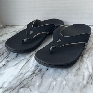 Spenco Yumi Plus flip flop sandal men’s size 12 black